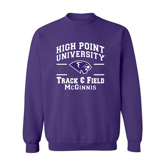 High Point - NCAA Men's Track & Field : Isaac McGinnis - Crewneck Sweatshirt Classic Fashion Shersey