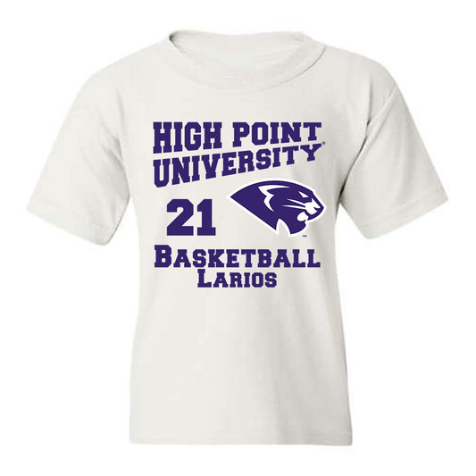 High Point - NCAA Women's Basketball : Emma Larios - Youth T-Shirt Classic Fashion Shersey