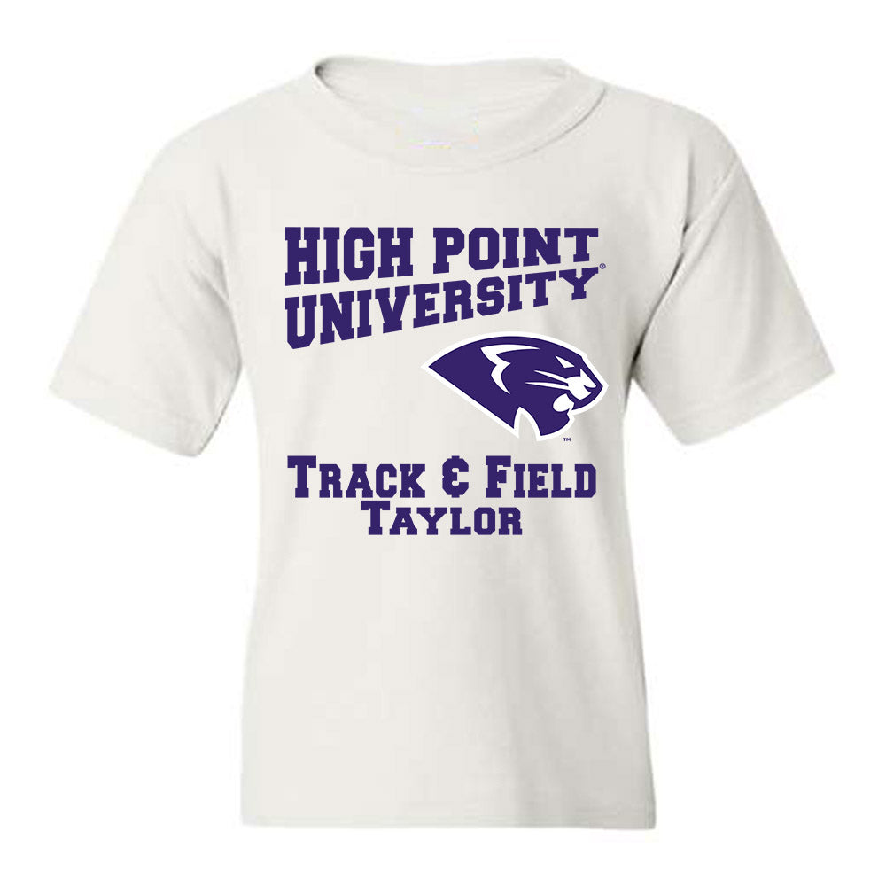High Point - NCAA Men's Track & Field : Andrew Taylor - Youth T-Shirt Classic Fashion Shersey