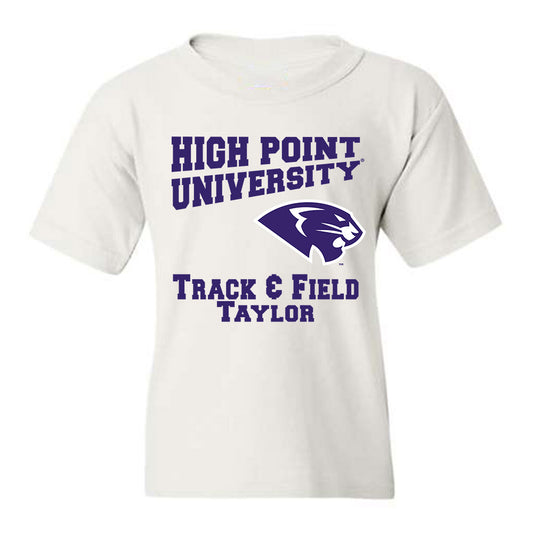 High Point - NCAA Men's Track & Field : Andrew Taylor - Youth T-Shirt Classic Fashion Shersey