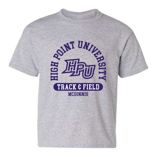 High Point - NCAA Men's Track & Field : Isaac McGinnis - Youth T-Shirt Classic Fashion Shersey