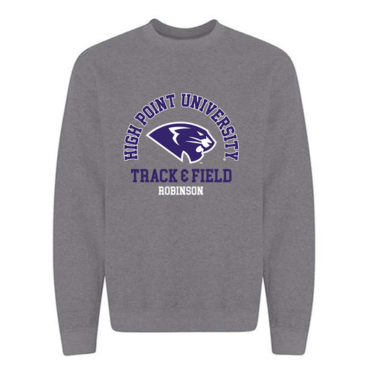 High Point - NCAA Men's Track & Field : A'lajuwan Robinson - Crewneck Sweatshirt Classic Fashion Shersey