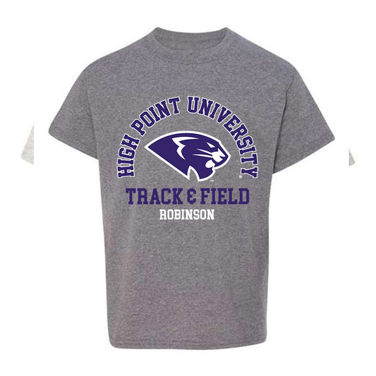 High Point - NCAA Men's Track & Field : A'lajuwan Robinson - Youth T-Shirt Classic Fashion Shersey