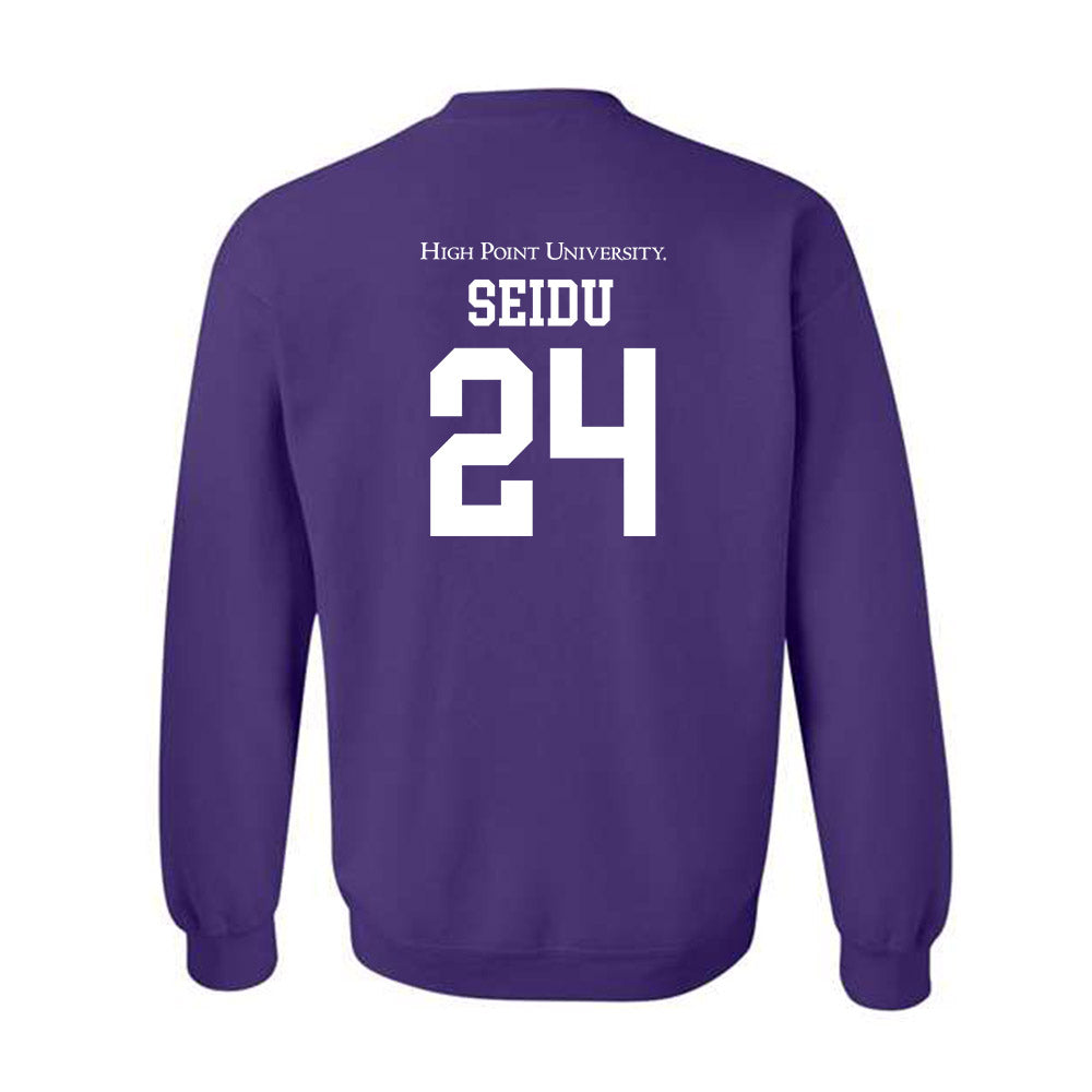 High Point - NCAA Men's Soccer : Mohammed Seidu - Crewneck Sweatshirt Classic Shersey