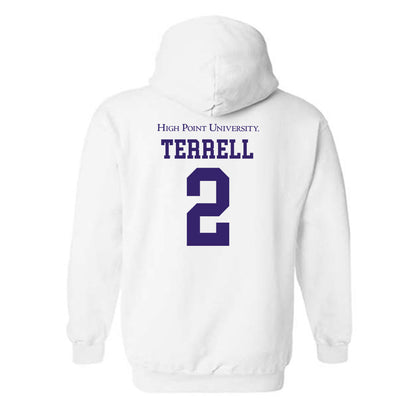 High Point - NCAA Women's Basketball : Nakyah Terrell - Hooded Sweatshirt Classic Shersey