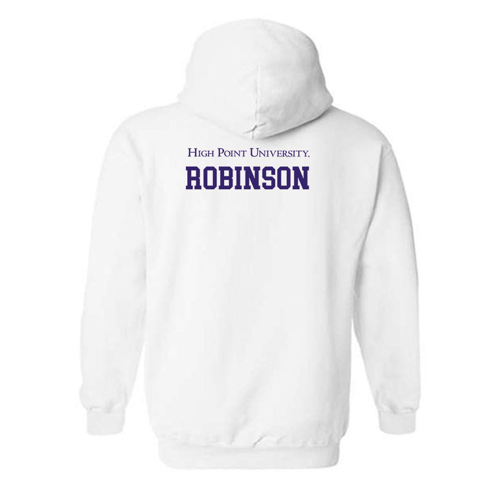 High Point - NCAA Men's Track & Field : A'lajuwan Robinson - Hooded Sweatshirt Classic Shersey