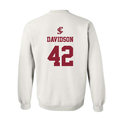 SCU - NCAA Softball : Leiora Davidson - Crewneck Sweatshirt Classic Shersey