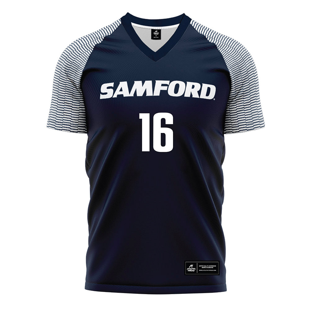 Samford - NCAA Women's Soccer : Brigid McElderry - Soccer Jersey Navy