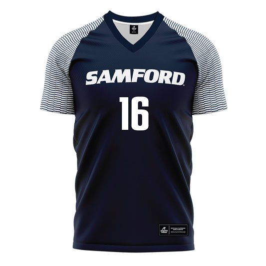 Samford - NCAA Women's Soccer : Brigid McElderry - Soccer Jersey Navy