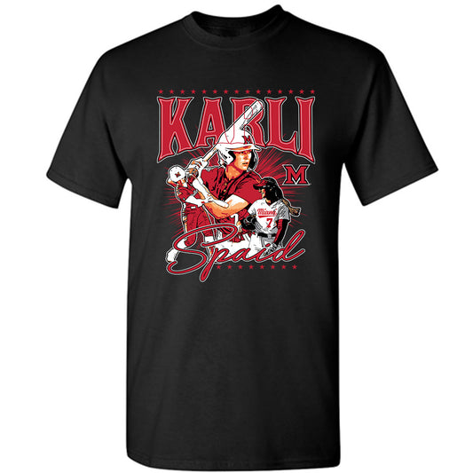 Miami of Ohio - Softball Alumni : Karli Spaid - T-Shirt Player Illustration