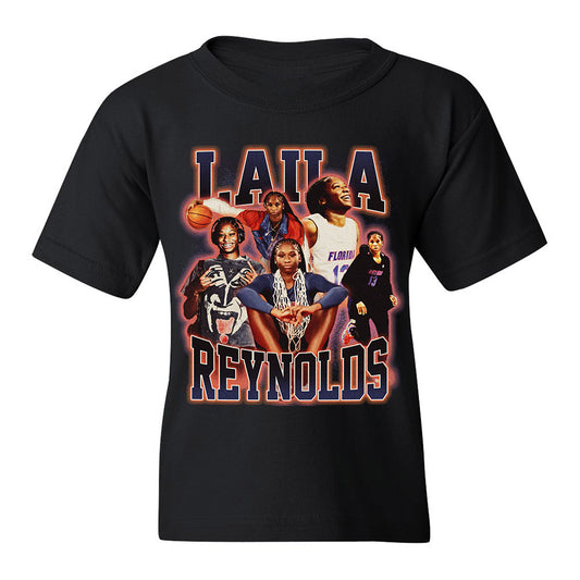 Florida - NCAA Women's Basketball : Laila Reynolds - Individual Caricature Youth T-shirt