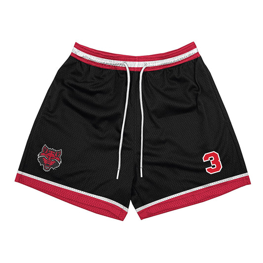 Arkansas State - NCAA Women's Volleyball : Libby Gee-Weiler - Mesh Shorts  Fashion Shorts