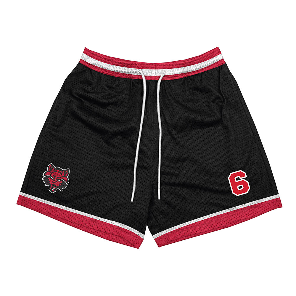 Arkansas State - NCAA Women's Soccer : Emma Riley - Mesh Shorts  Fashion Shorts