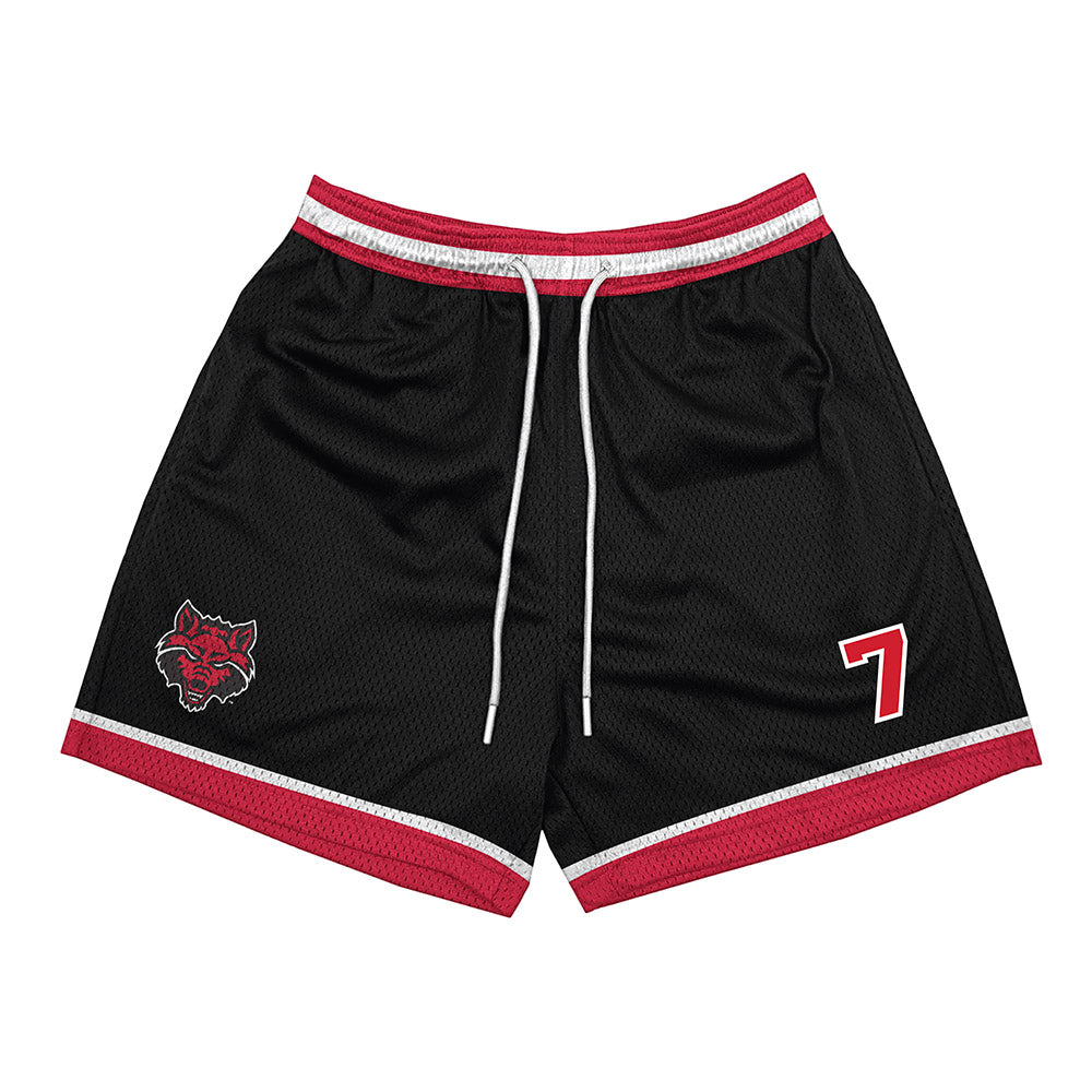 Arkansas State - NCAA Baseball : Cason Campbell - Mesh Shorts  Fashion Shorts