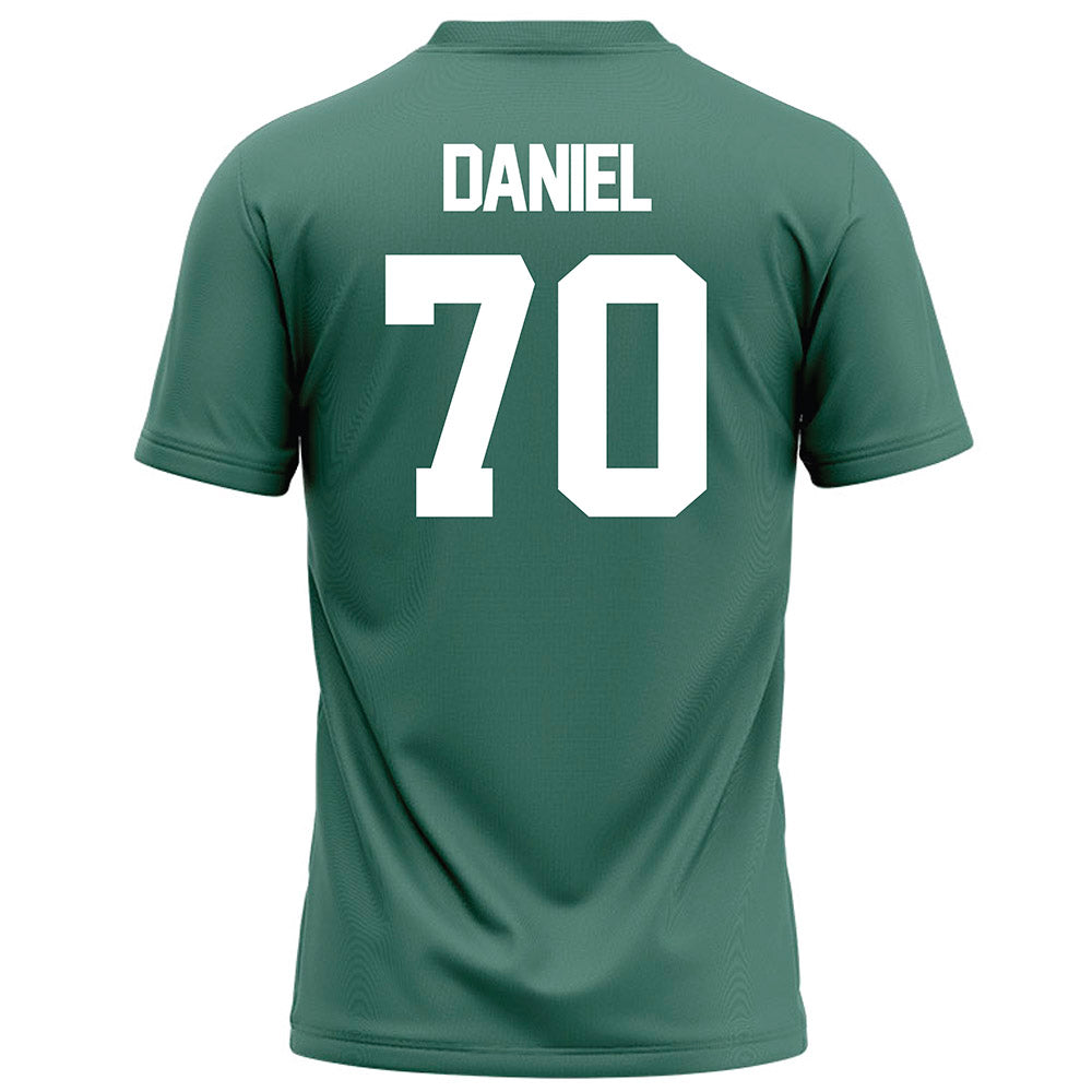 OKBU - NCAA Football : Yonas Daniel - Football Jersey Green
