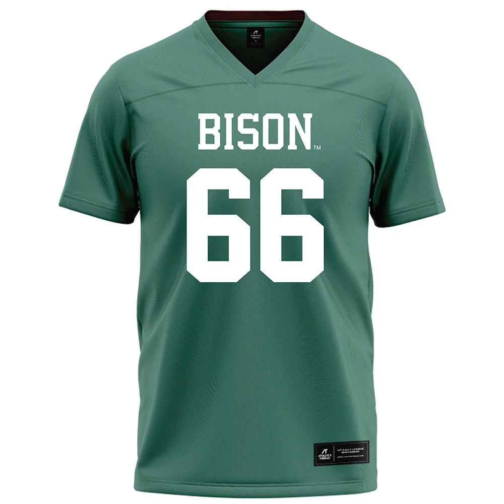OKBU - NCAA Football : Andrew Sawyer - Football Jersey Green