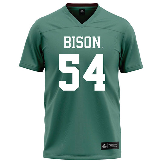 OKBU - NCAA Football : Christian Larsen - Football Jersey Green