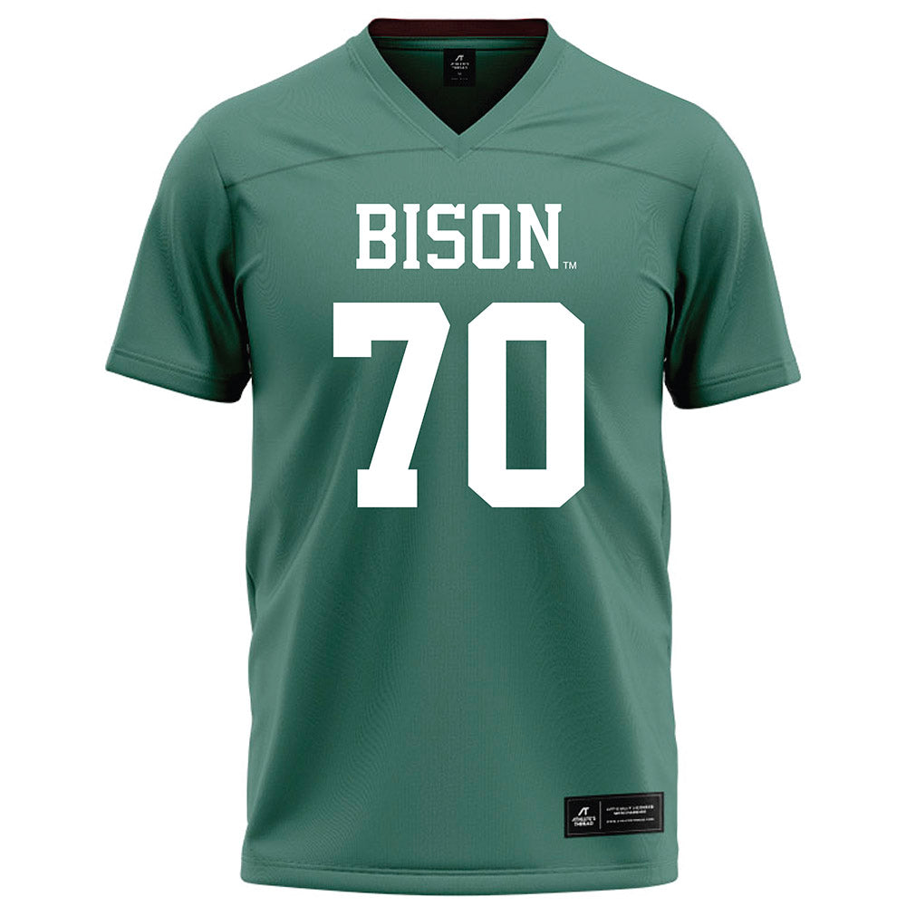 OKBU - NCAA Football : Yonas Daniel - Football Jersey Green