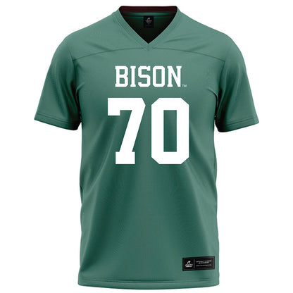 OKBU - NCAA Football : Yonas Daniel - Football Jersey Green
