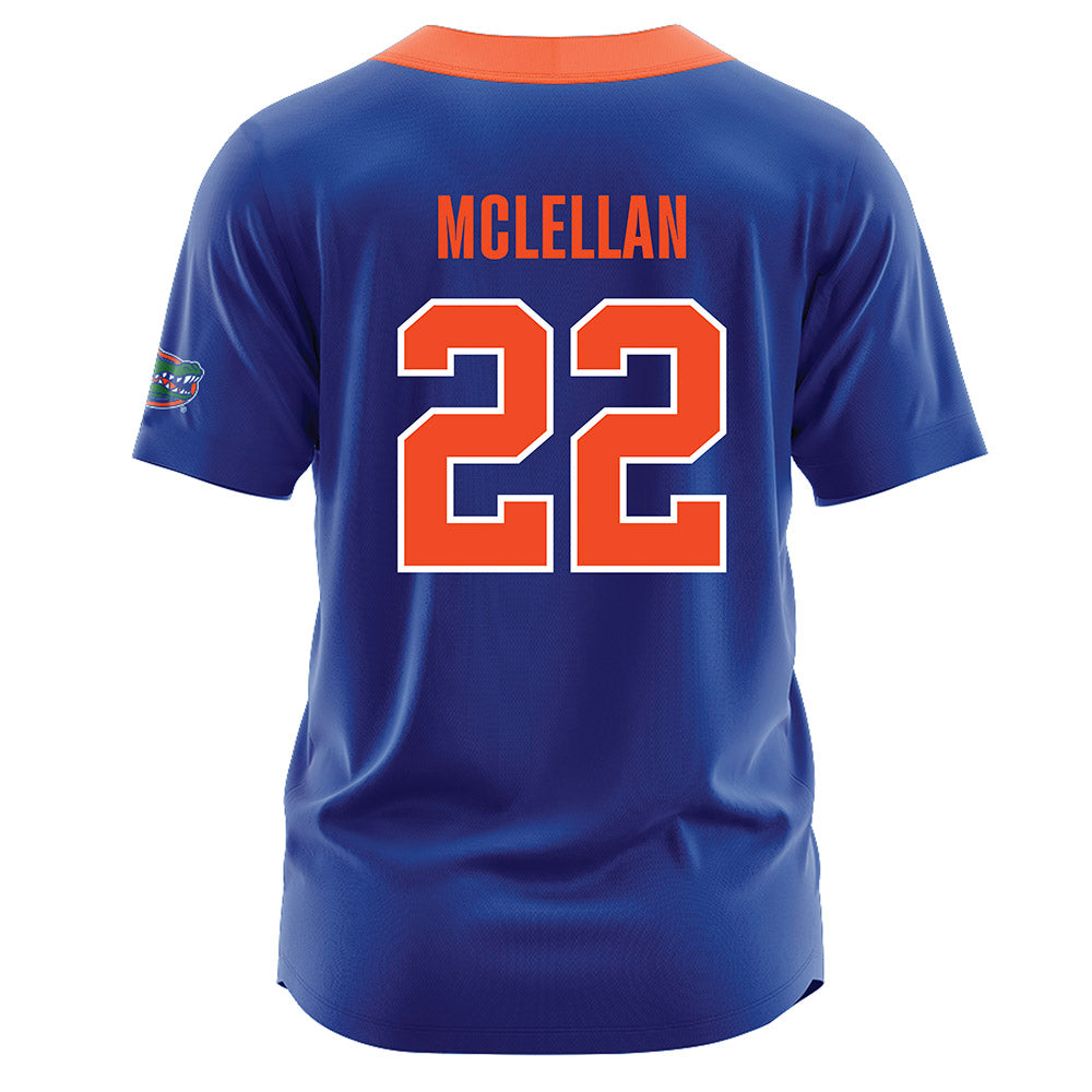 Florida - NCAA Softball : Cassidy McLellan - Softball Jersey Blue