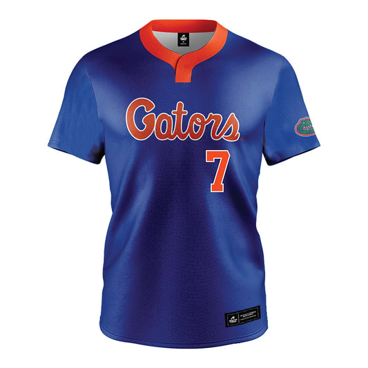 Florida - NCAA Softball : Keagan Rothrock - Softball Jersey Blue