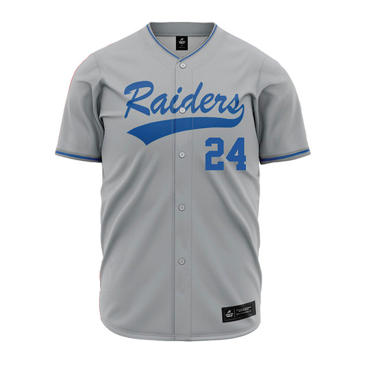MTSU - NCAA Baseball : Bryant Beranek - Baseball Jersey Grey