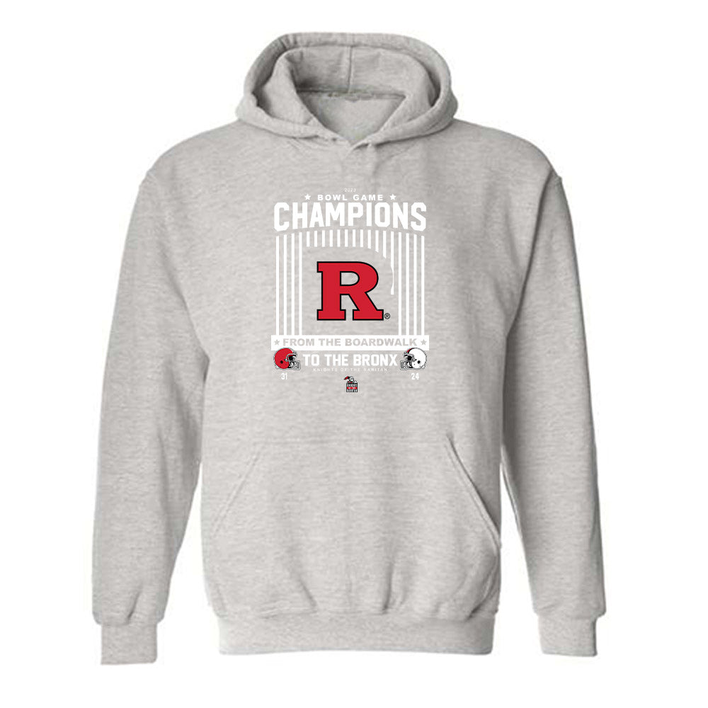Rutgers - NCAA Football : Bowl Game Champions Hooded Sweatshirt