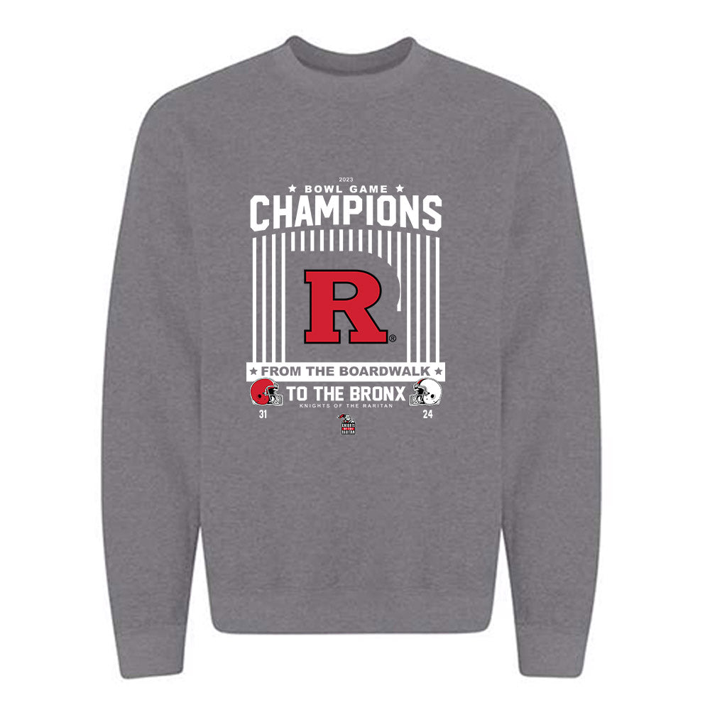 Rutgers - NCAA Football : Bowl Game Champions Crewneck Sweatshirt