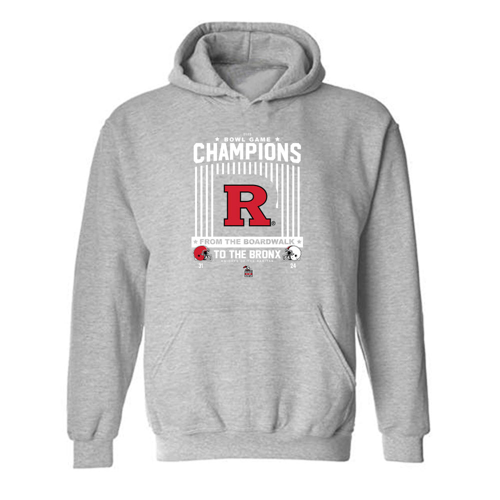 Rutgers - NCAA Football : Bowl Game Champions Hooded Sweatshirt