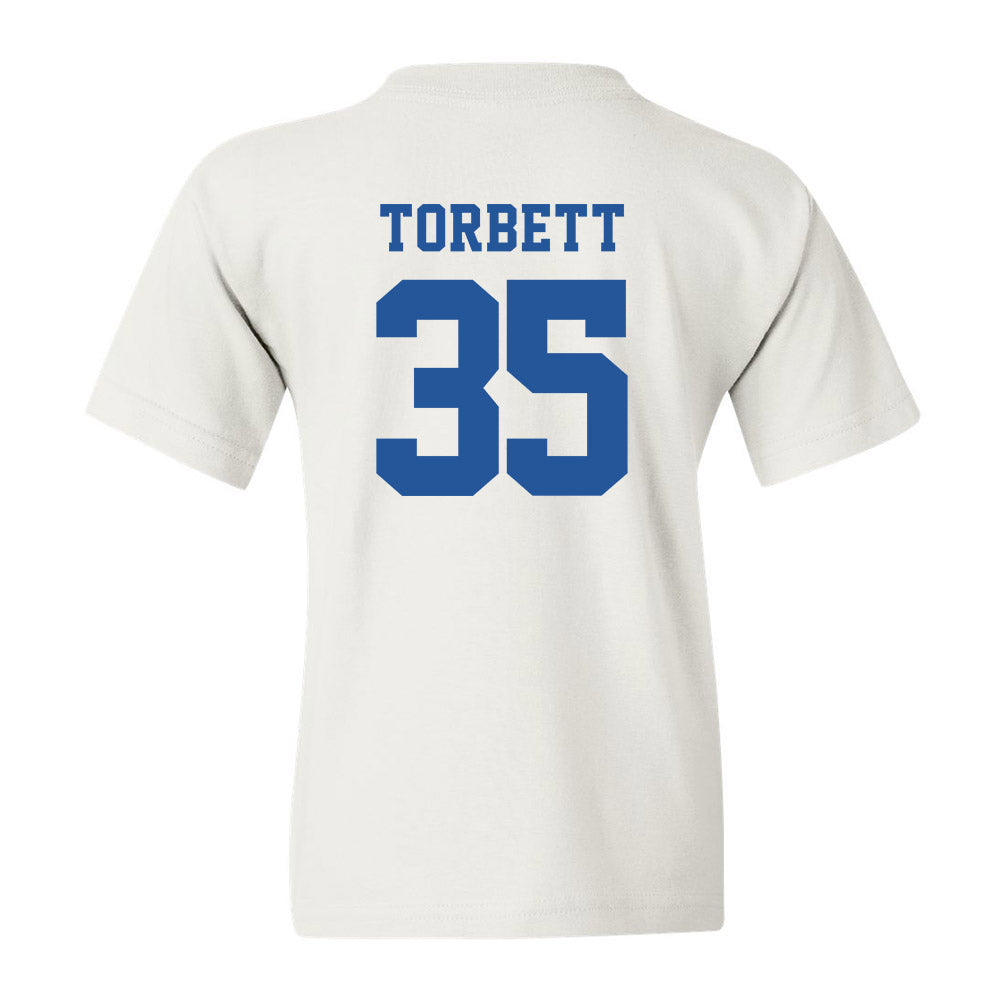 MTSU - NCAA Baseball : Cole Torbett - Youth T-Shirt Replica Shersey