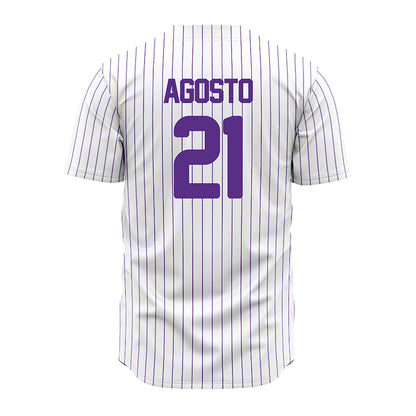 North Alabama - NCAA Baseball : Justus Agosto - Baseball Jersey