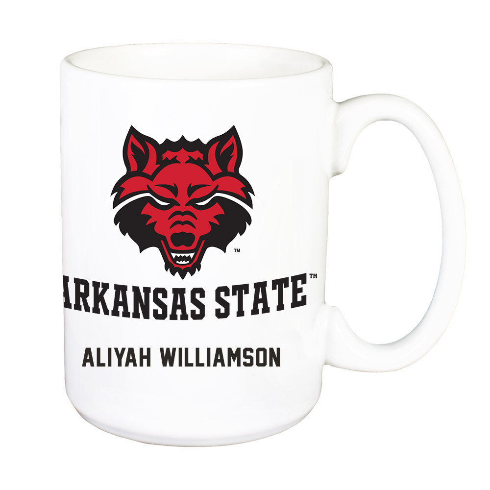 Arkansas State - NCAA Women's Soccer : Aliyah Williamson - Mug