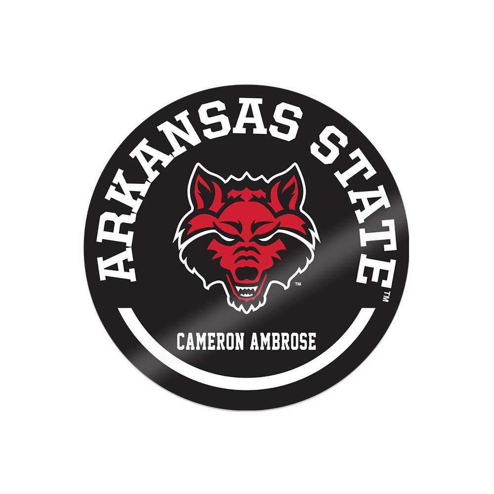 Arkansas State - NCAA Football : Cameron Ambrose - Sticker
