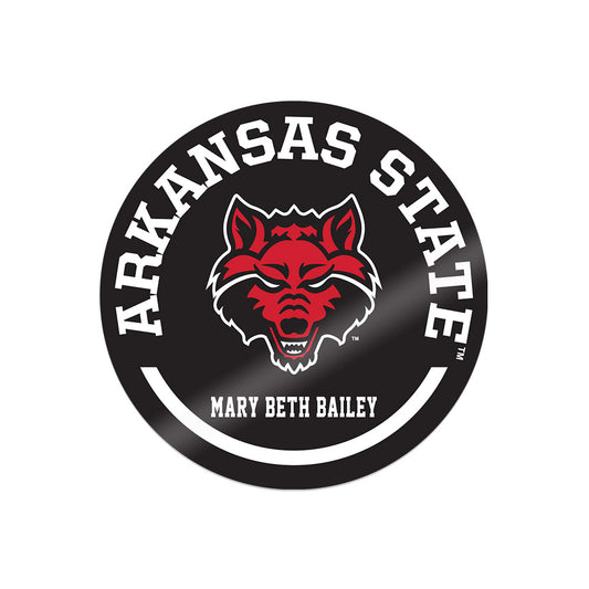 Arkansas State - NCAA Women's Track & Field : Mary Beth Bailey - Sticker Sticker
