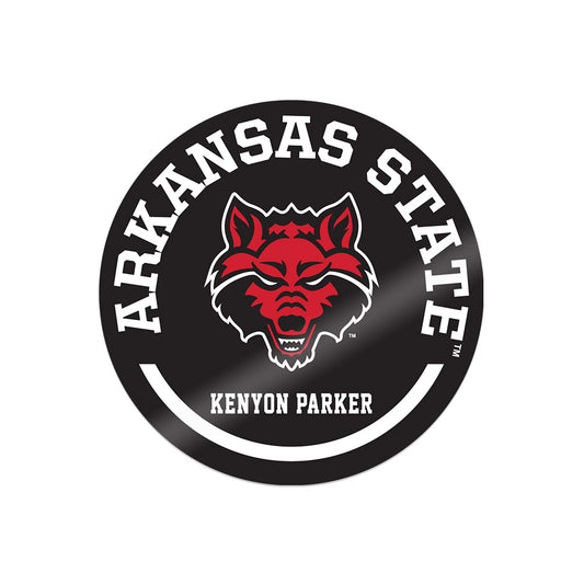 Arkansas State - NCAA Men's Track & Field : Kenyon Parker - Sticker Sticker