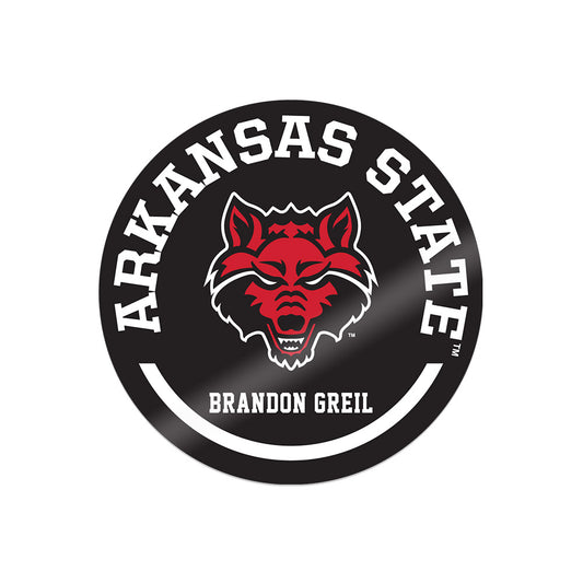 Arkansas State - NCAA Football : Brandon Greil - Sticker