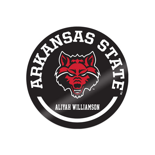 Arkansas State - NCAA Women's Soccer : Aliyah Williamson - Sticker Sticker