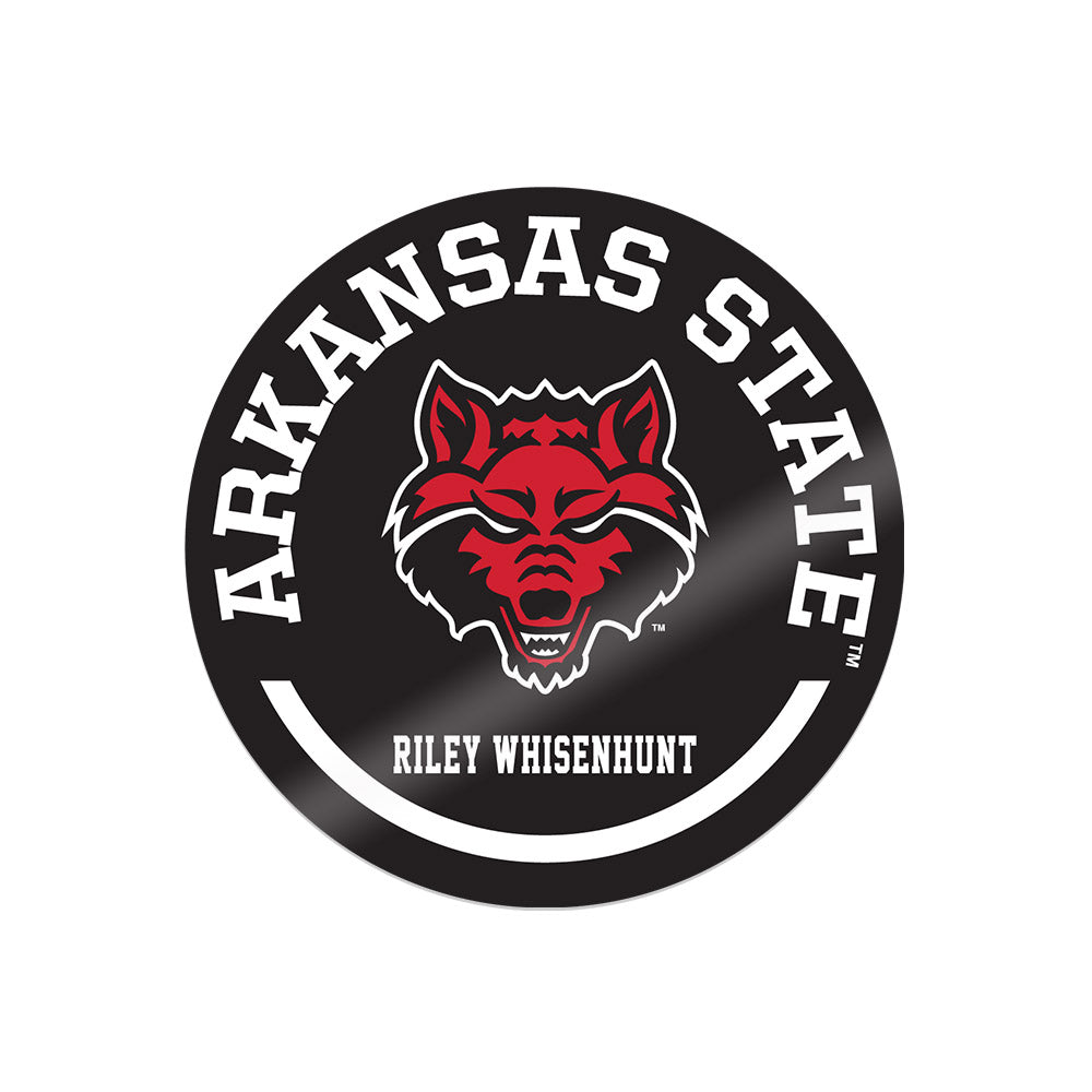 Arkansas State - NCAA Women's Soccer : Riley Whisenhunt - Sticker Sticker