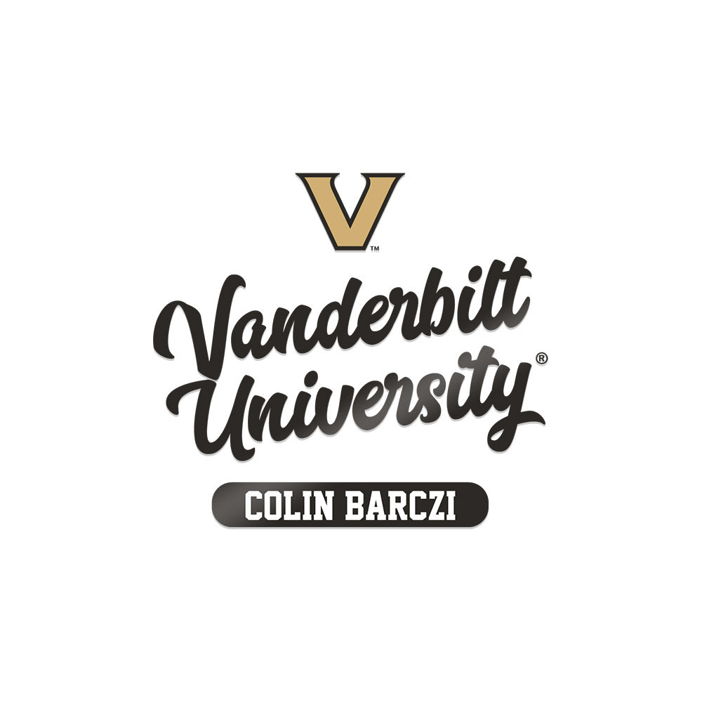 Vanderbilt - NCAA Baseball : Colin Barczi - Stickers Sticker Sticker
