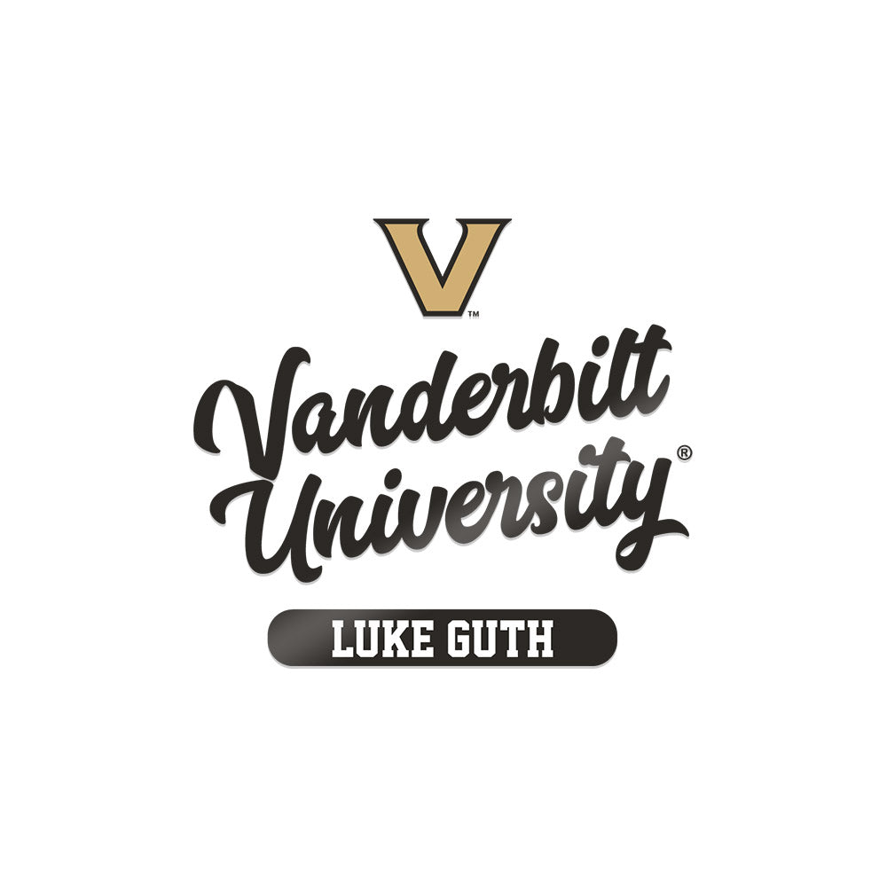Vanderbilt - NCAA Baseball : Luke Guth - Stickers Sticker Sticker