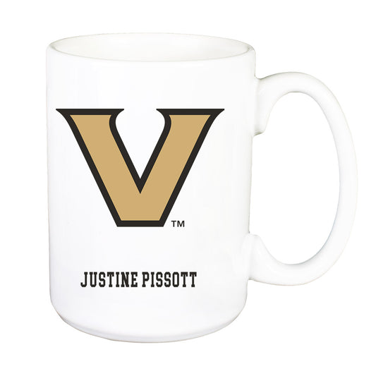 Vanderbilt - NCAA Women's Basketball : Justine Pissott - Mug