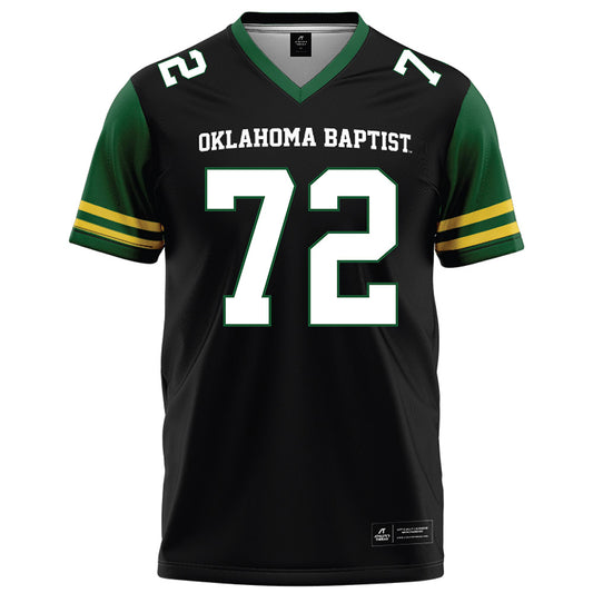 OKBU - NCAA Football : Chance Marick - Football Jersey Black