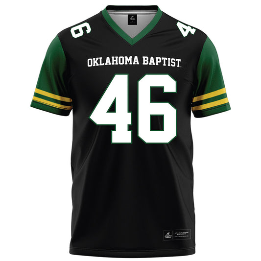 OKBU - NCAA Football : Luke Watkins - Football Jersey Black