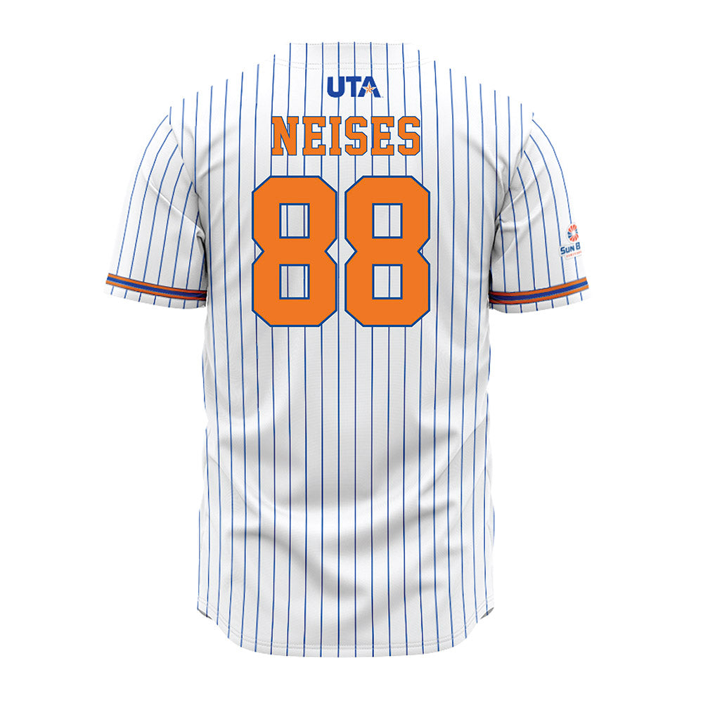 Texas Arlington - NCAA Softball : Marley Neises - Softball Jersey Pinstripe