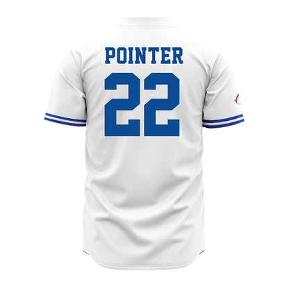 Texas Arlington - NCAA Baseball : Tyson Pointer - Baseball Jersey White