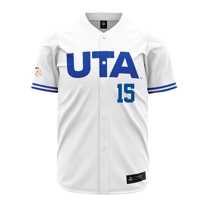 Texas Arlington - NCAA Baseball : Garrison Berkley - Baseball Jersey White