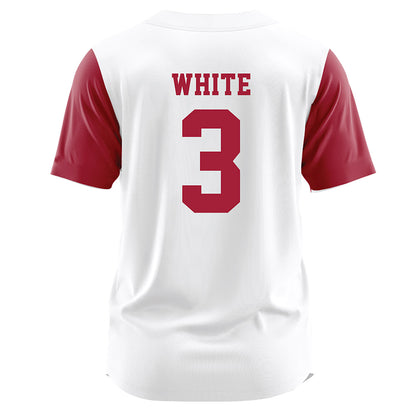 Alabama - NCAA Softball : Kristen White - Softball Jersey White