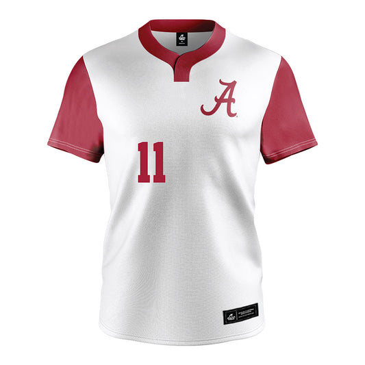 Alabama - NCAA Softball : Larissa Preuitt - Softball Jersey White