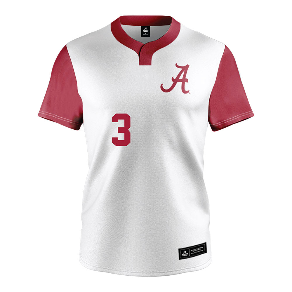 Alabama - NCAA Softball : Kristen White - Softball Jersey White