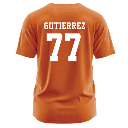 Texas - NCAA Softball : Citlaly Gutierrez - Softball Jersey Orange